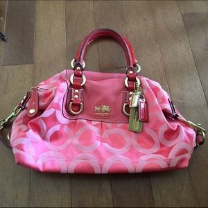 Coral Coach Satchel