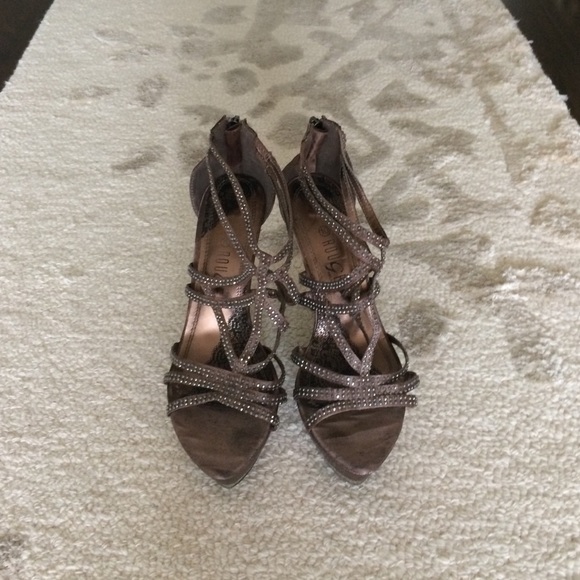 Jeweled heels