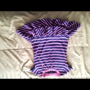 Ralph Lauren Little Girls Striped Polo Dress