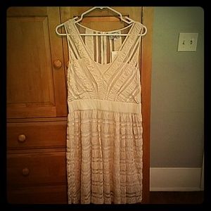 Anthropologie Baraschi Ivory Dress--NEVER WORN!!