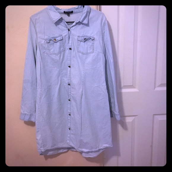 Denim dress
