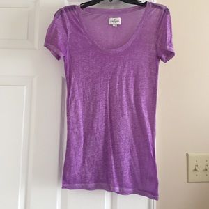 American eagle purple shirt
