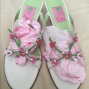 Lilly Pulitzer vintage sandals
