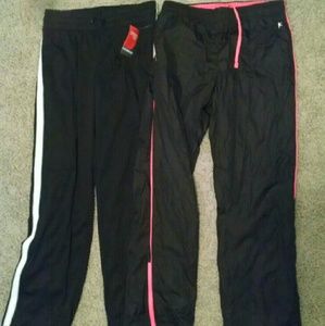 Danskin pants - track pants and mesh pants