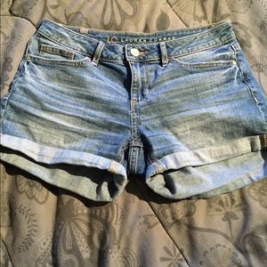 Lauren Conrad high wasted jean shorts