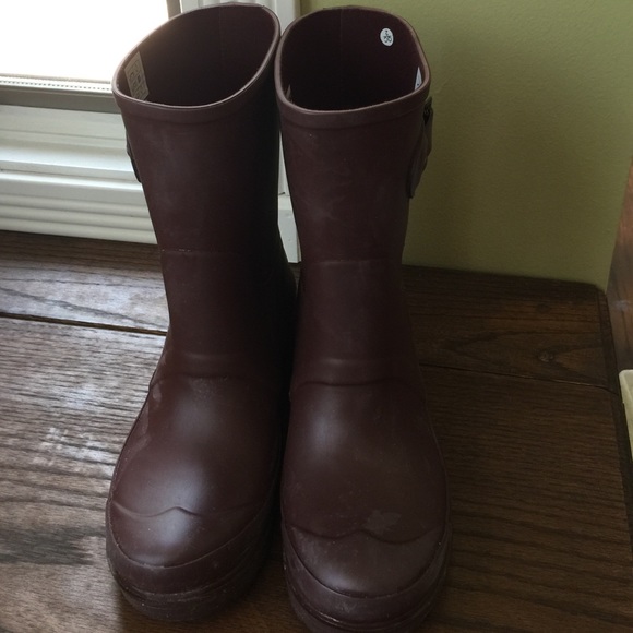 Hunter Shortie Boots size 7 - Picture 2 of 3