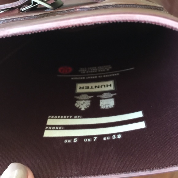 Hunter Shortie Boots size 7 - Picture 3 of 3