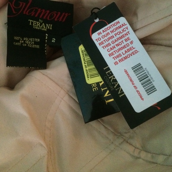 Nude formal dress - Picture 4 of 4