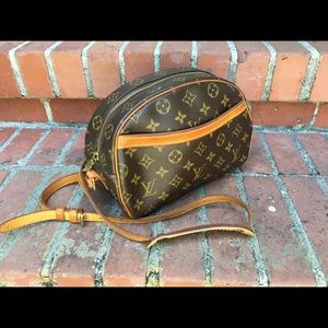 Authentic Louis Vuitton Blois Crossbody Handbag