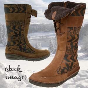 Teva Kiru Leather Winter Boots - Size 8.5