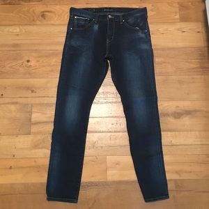 Levi's selvedge skinny jeans 31