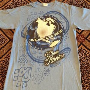 Cheer Athletics worlds 2011 shirt