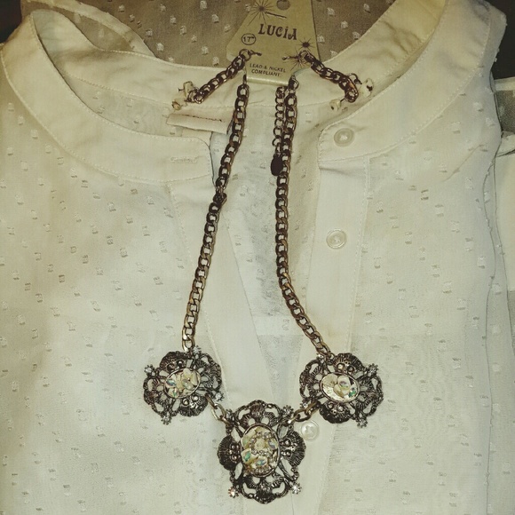 Matching Necklace and Earring Set