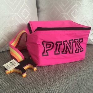Pink lunch bag/ mini cooler
