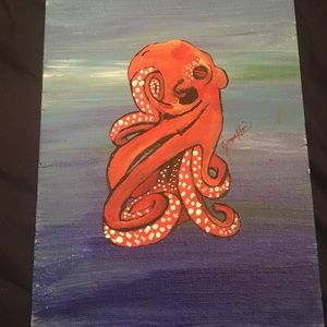 Octopus painting
