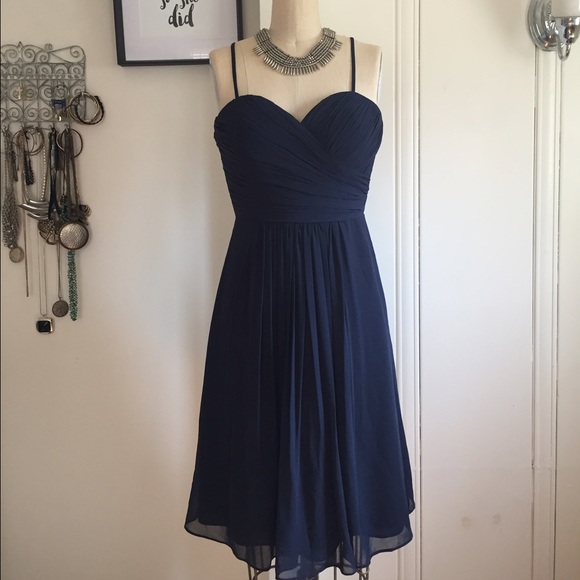 Sold!!!! 🎀Pretty and classy Dark Navy dress 👗