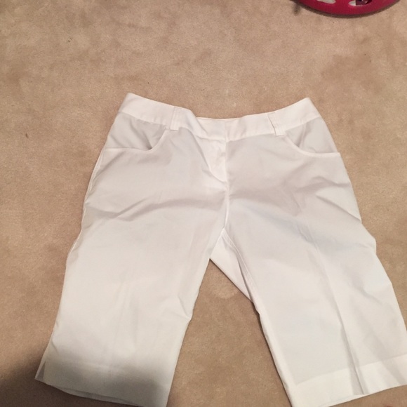 Adidas White Light for Golf Bermuda Shorts