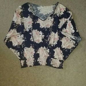 Express flowy flower top