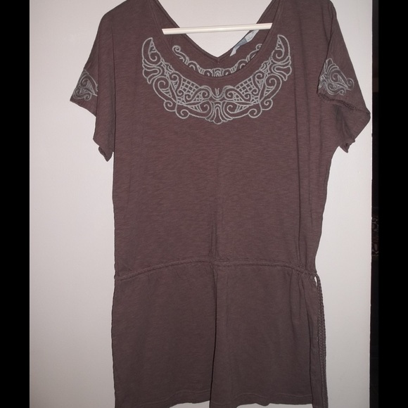 ATHLETA SWIMSUIT COVER UP SWIM DRESS SIZE LARGE L