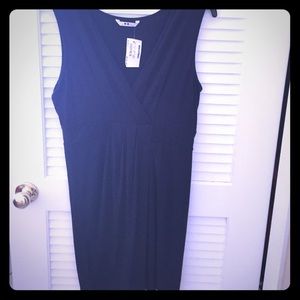 Three Dots L blue dress NWT