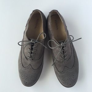 Gray Merona Oxfords