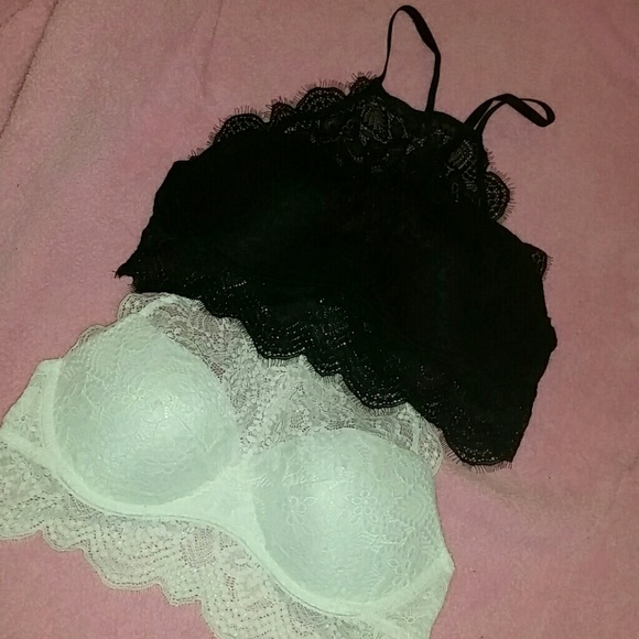 PINK VS push up lace bras