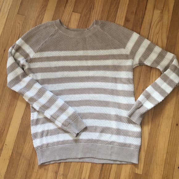 Old Navy Striped Cozy Pullover Sweater