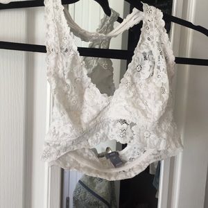 White aerie bralette