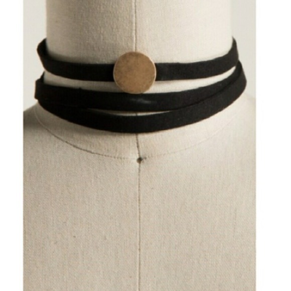 Black Suede choker