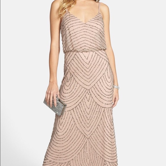 Adrianna Papell Beaded Gown