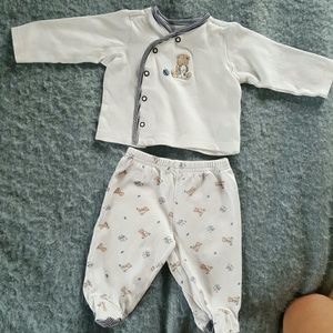 First Impressions Footie Pants and Top Set