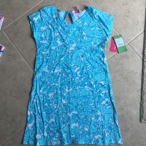 Lilly Pulitzer Mini Daniella Shorely Blue Dress