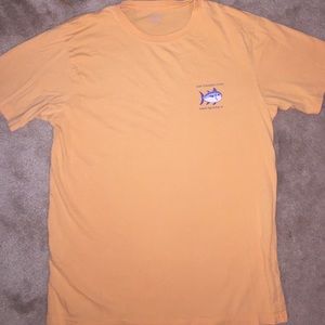SMALL orange Southern Tide tee