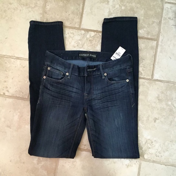 NWT Stella Low-Rise Skinny Jeans from Express