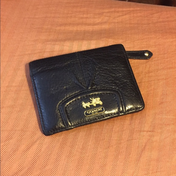 Coach Madison Leather Wallet Small