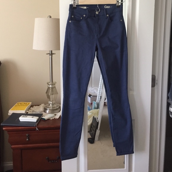Gap 1969 resolution true skinny jeans in navy