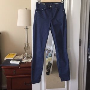 Gap 1969 resolution true skinny jeans in navy