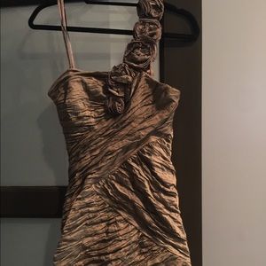 BCBG one shoulder dress