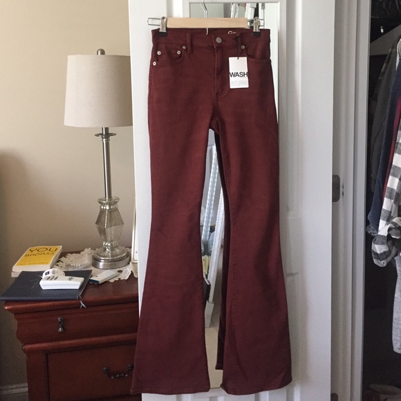 NEW gap resolution skinny flare jeans