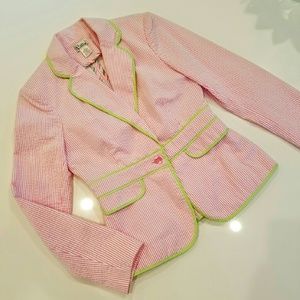 Lilly Pulitzer Jacket in Hibiscus Pink! Stunning!