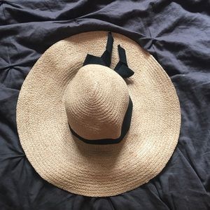 Cute summer straw floppy hat
