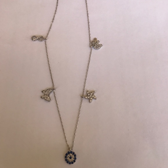 925 Sterling Silver I Love Evileye - Picture 2 of 3