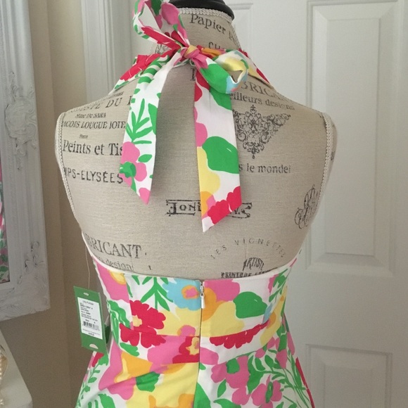 Lilly Pulitzer Lavin dress Garden by the Sea 6 NWT - Picture 4 of 6