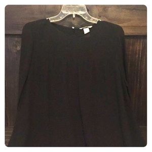 Black tunic dress