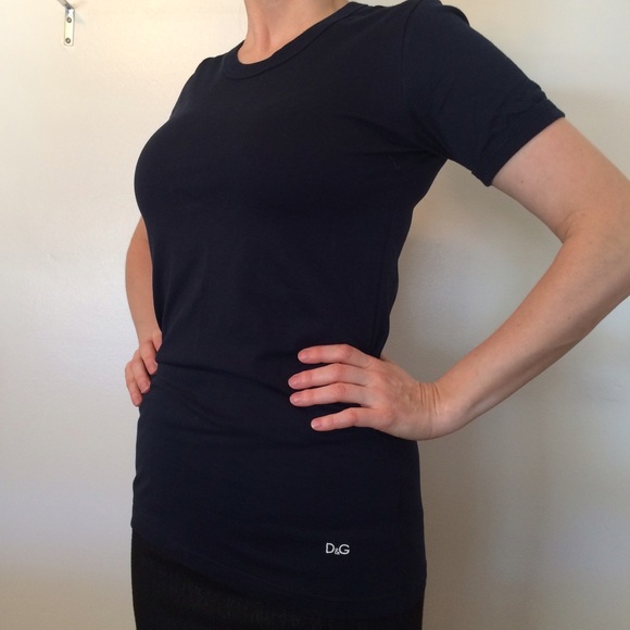 D &G Navy Tee Shirt
