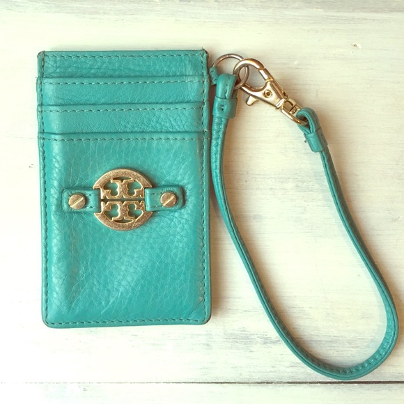 Tory burch card case wristlet