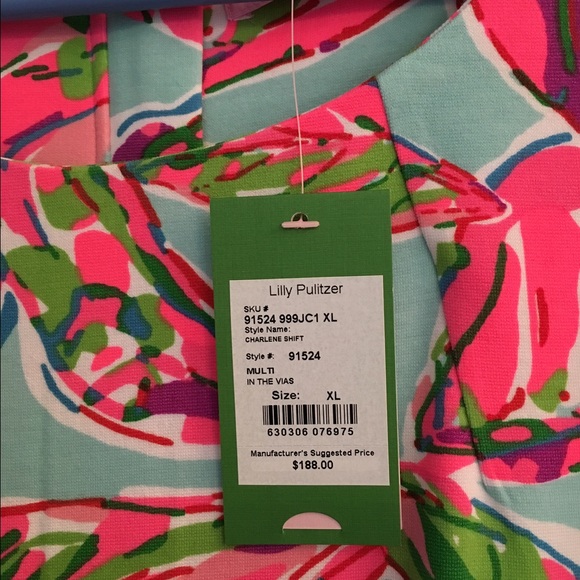 Authentic Lilly Pulitzer Shift Dress - Picture 3 of 4