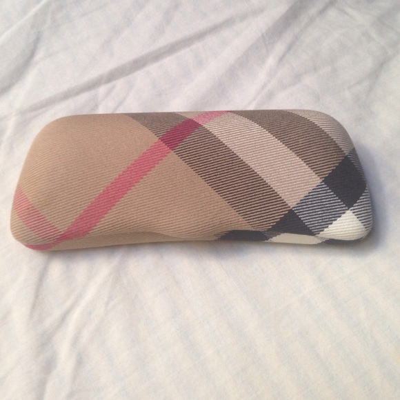 Burberry glasses case