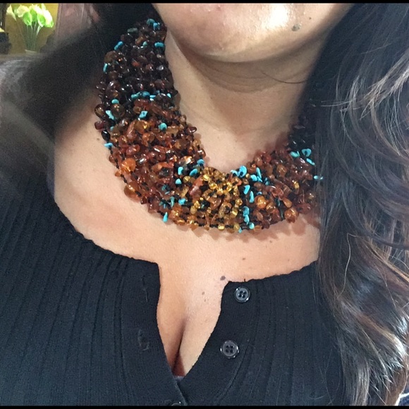 Beautiful Amber necklace.