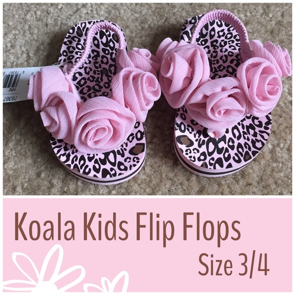 Koala Kids Roses Flip Flop's